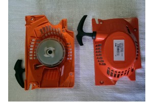 Стартер в зборі пластик легкий пуск 4 зацепа бензопила 4500/5200/5800 Китай